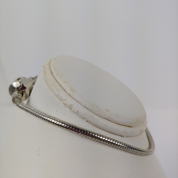 FINAL PRICE: Silver Rope Chain Bracelet - Picture 4 of 6